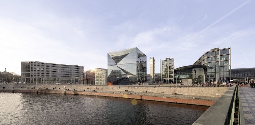 Smart Building avec une façade high-tech